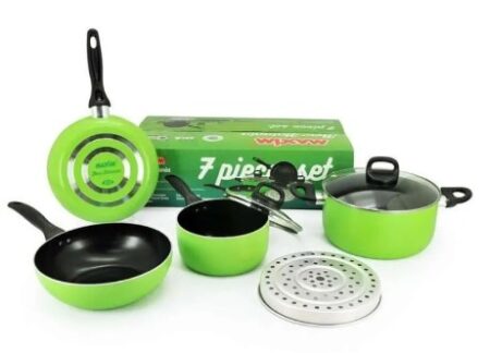 Maxim Valira Teflon Cookware Set 7-Piece