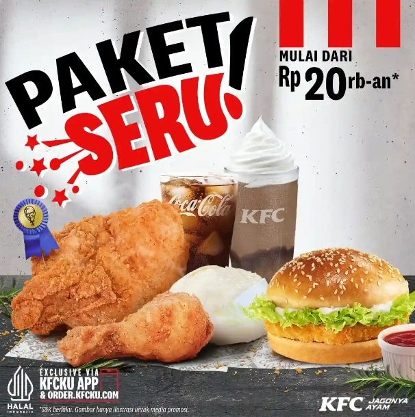 Promo KFC Paket Seru