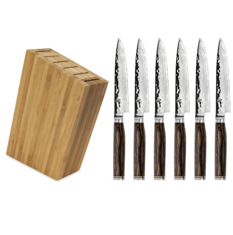 Shun Premier 6-Piece Knife Block Set