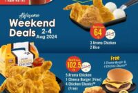 Promo A&W Weekend Deals Terbaru